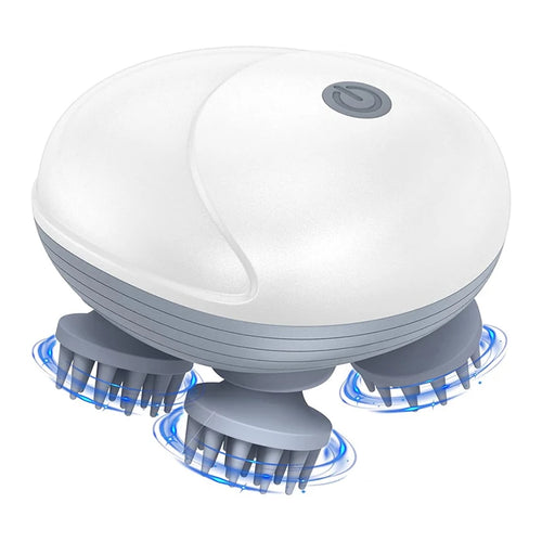 Electric Scalp Head Massager Kneading Vibrating Device Health Care Shoulder Neck Leg Arm Deep Tissue Massage Cat  Pet Massager - Image 1